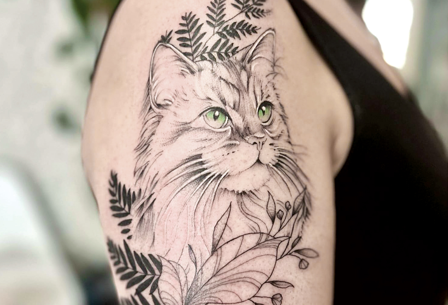 Good Cat Tattoo Concepts – Trendy Cat